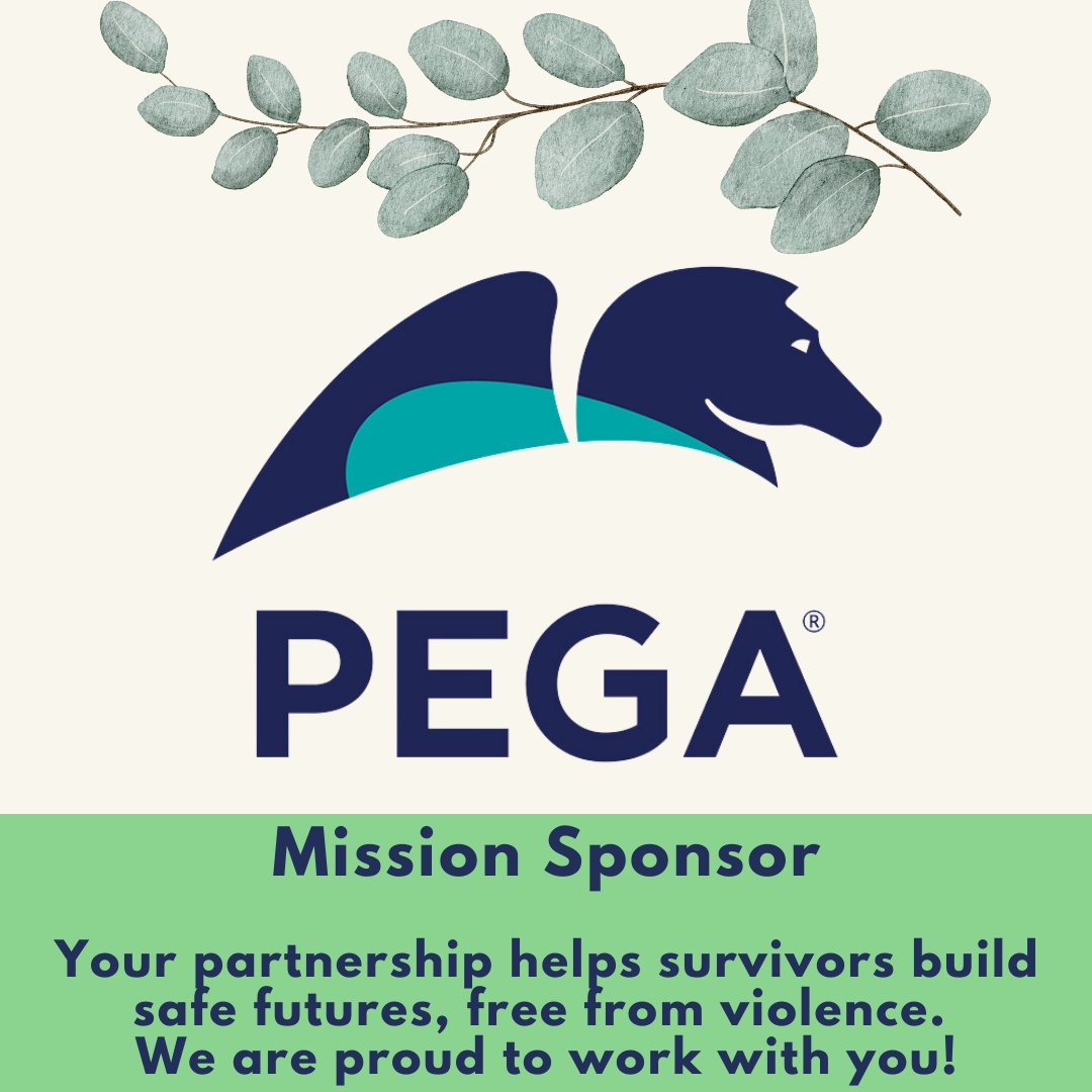 Thank you so much to @pega for joining the RESPONDing to Domestic Violence Spring Soirée as our Mission Sponsor again this year! Pega, your partnership helps survivors build safe futures, free from violence. We are so proud to do this work with you!