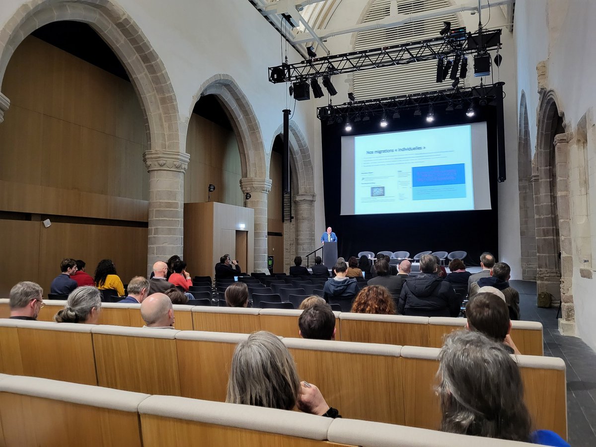 [JOURNÉE DU LIBRE ÉDUCATIF]
<a href="/ViolaineCogneau/">Violaine Cogneau</a>
était présente à Rennes pr cet événement co-organisé par les académies régionales de Bretagne et de Pays de la Loire, et par la direction du numérique pr l'éducation.
Le but : Mieux cerner les enjeux pédagogiques du libre...