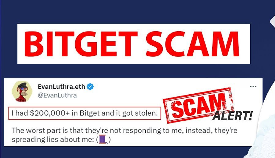 mohdimran7112's tweet photo. Trading on legitimate exchanges can be a great way to grow your funds but it's important to watch out for scammers like @bitgetglobal
Protect your investments by only using trusted exchanges @EvanLuthra
#BitgetScam
#BitgetExposed
@sumitkapoor16
@pushpendrakum
@open4profit https://t.co/PW6jAyorDx