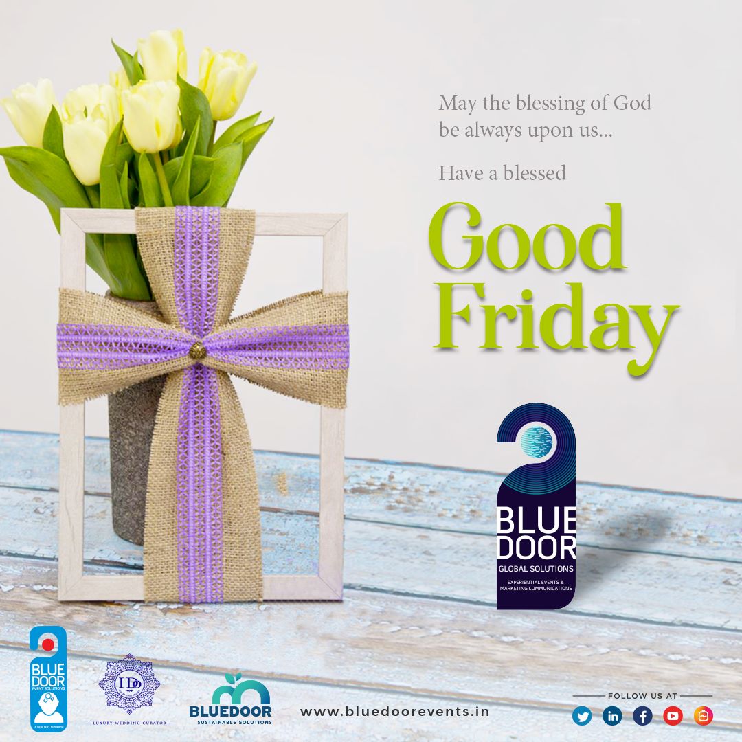 BlueDoorEvent's tweet photo. Happy Good Friday #goodfriday #easter #Jesus #praythelord #easterbunny #happy Easter #bluedooreventsolutions #bluedoorglobalsolutions #bluedoorsustainablesolutions #entertainment #celebrations https://t.co/7oDitjBiCv