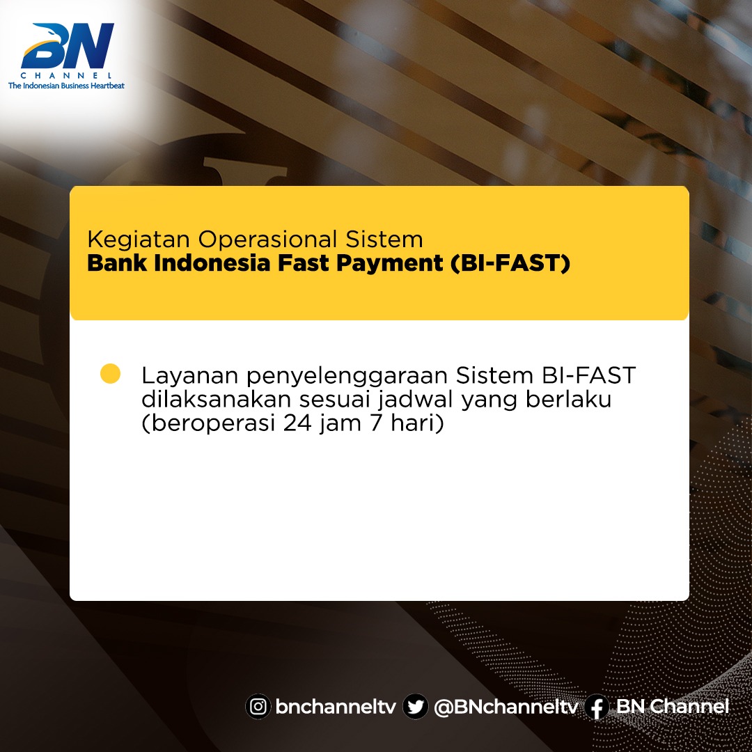 BNchanneltv's tweet photo. Buat para investor 😁
Catat nih jadwal operasional Bank Indonesia! 
#bankindonesia #lebaran https://t.co/QWbUmdDLcz