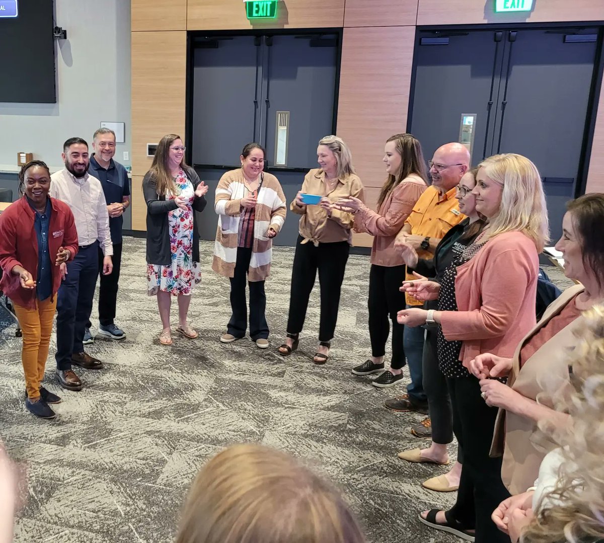 pattiejgriffin's tweet photo. It's always a great week when I have the opportunity to facilitate learning with school business and operations leaders. These leaders are rock stars! @tasbo #leadershipfundamentals #budtoboss https://t.co/OcLaO8iQy9