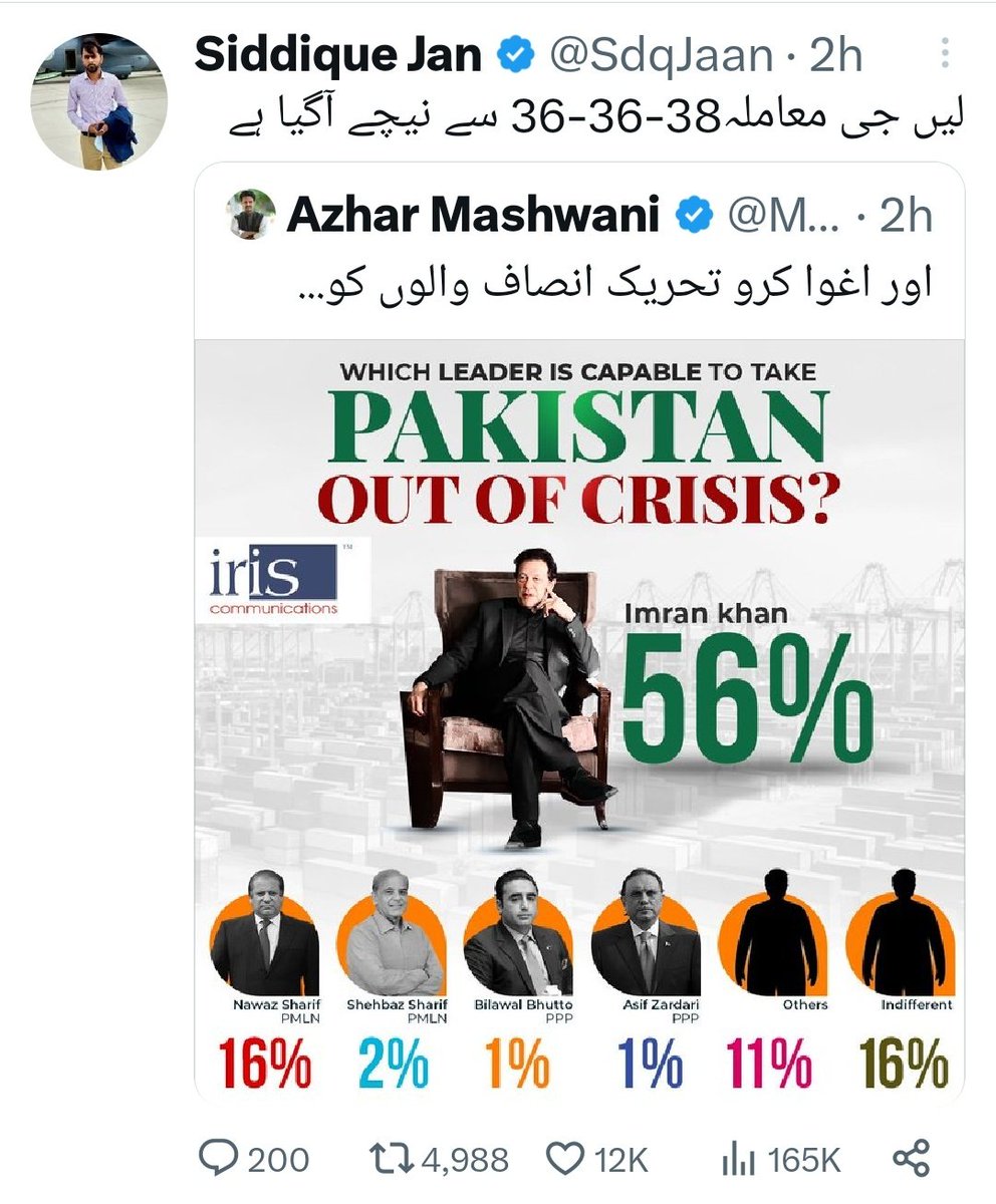 pmln943's tweet photo. آہو معاملہ 36-36-38 سے نیچے آگیا ہے ، 
اب اتنا رہ گیا ہے جو تیرے جیسے گود میں بیٹھنے والے ننھے منھے بچوں کو جھولا جھولانے کے لیے کافی ہوتا ہے ،
ویسی کب سے سوچ رہا "11-16" تو  ڈھولکی پھاڑ کے گلے میں ڈال دے گا پھر بجاتے رہنا 🤣🤣🤣
@Beeper9999 @realrazidada @SdqJaan @faheemgohar1 https://t.co/D7gmeLsgIk
