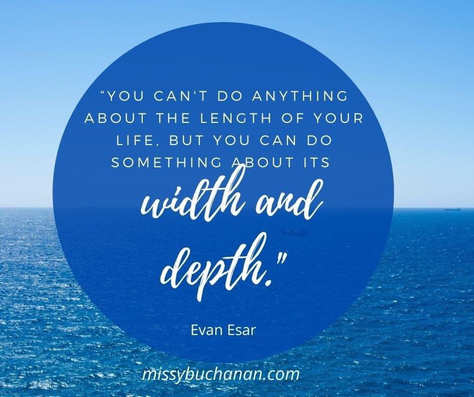 MissyBuchanan's tweet photo. Live with depth. https://t.co/sgDdiXLnpM