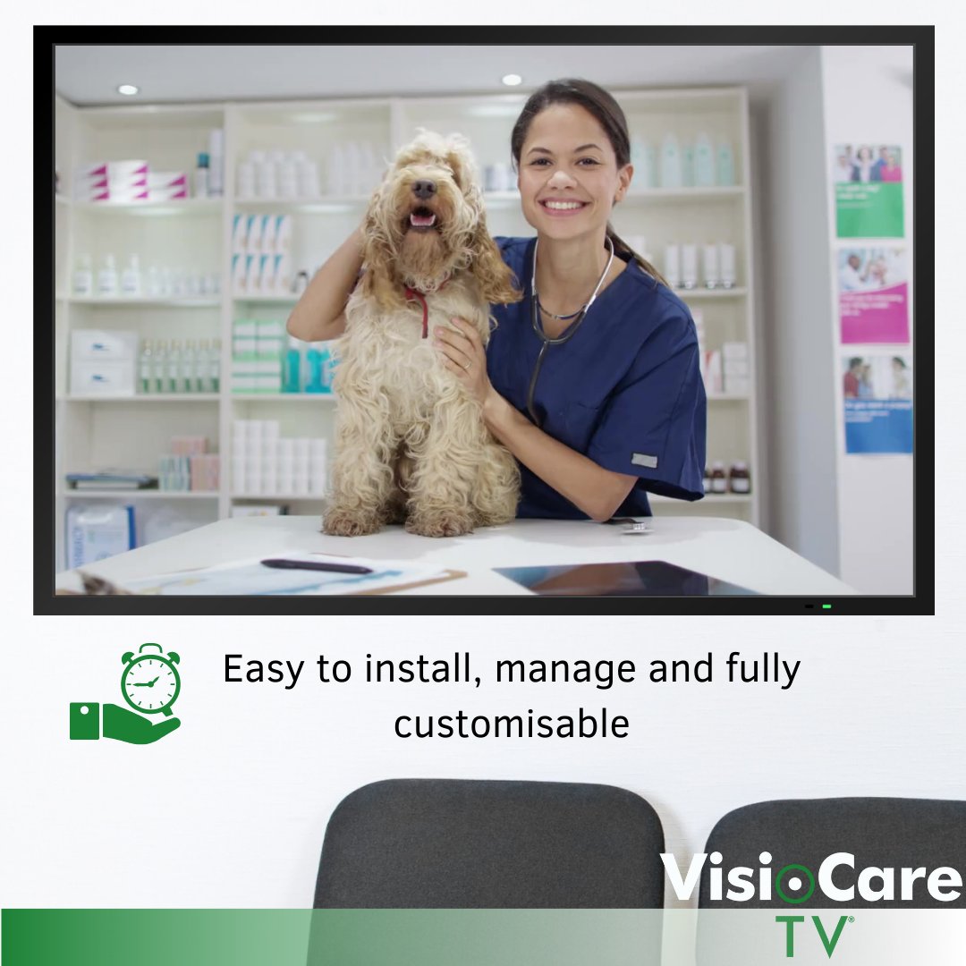 It's #WorldHealthDay!

Educate your clients on treatments from your practice waiting room with the easy-to-install and fully customisable VisioCare TV. A perfect entertaining tool to help clients reduce perceived waiting time!

Find out more here 🔗
loom.ly/yW8nah4