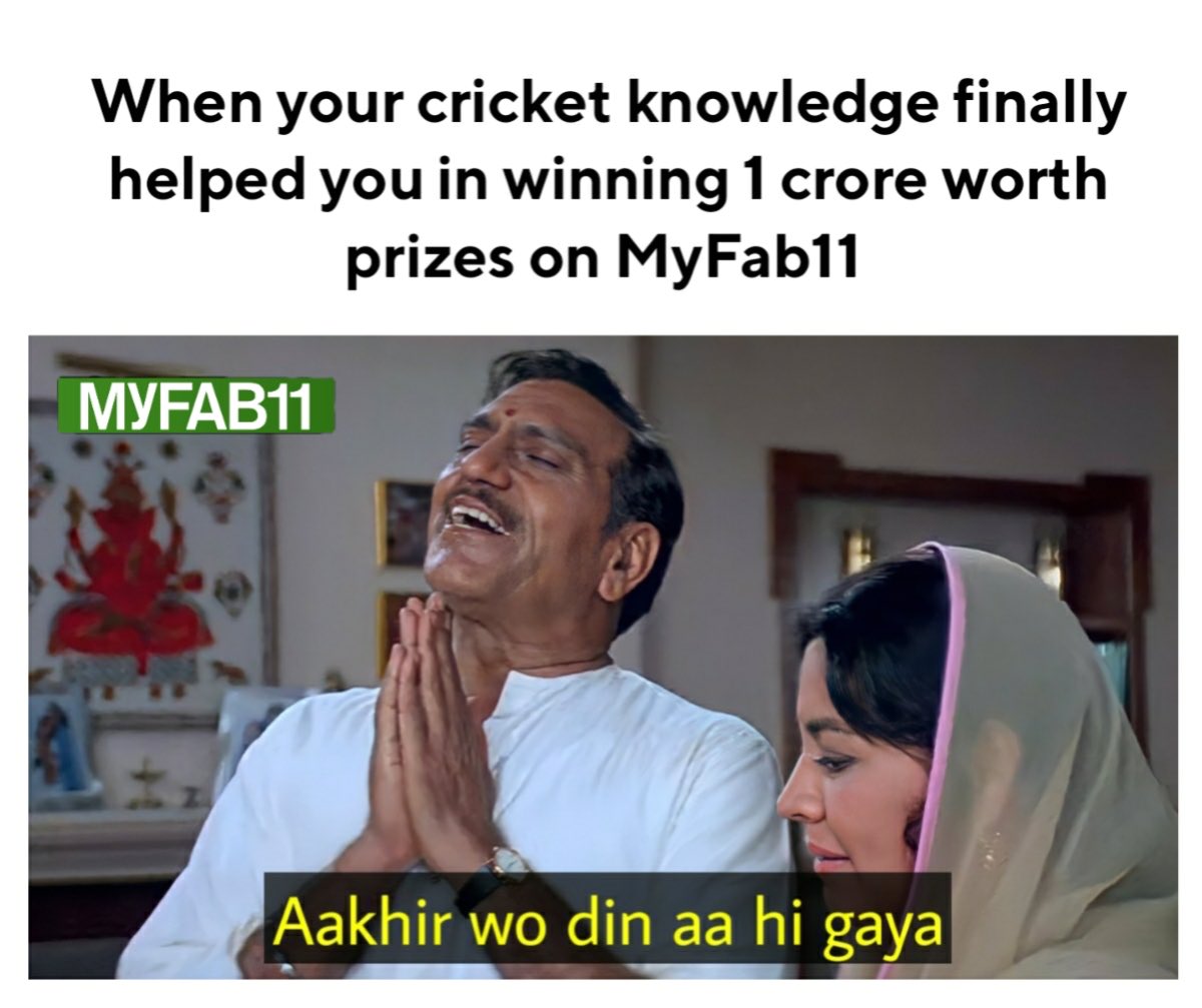 Watching my friends stand in the queue while I got free tickets from Myfab11 is the best feeling ever #cricketmatlabMyfab11