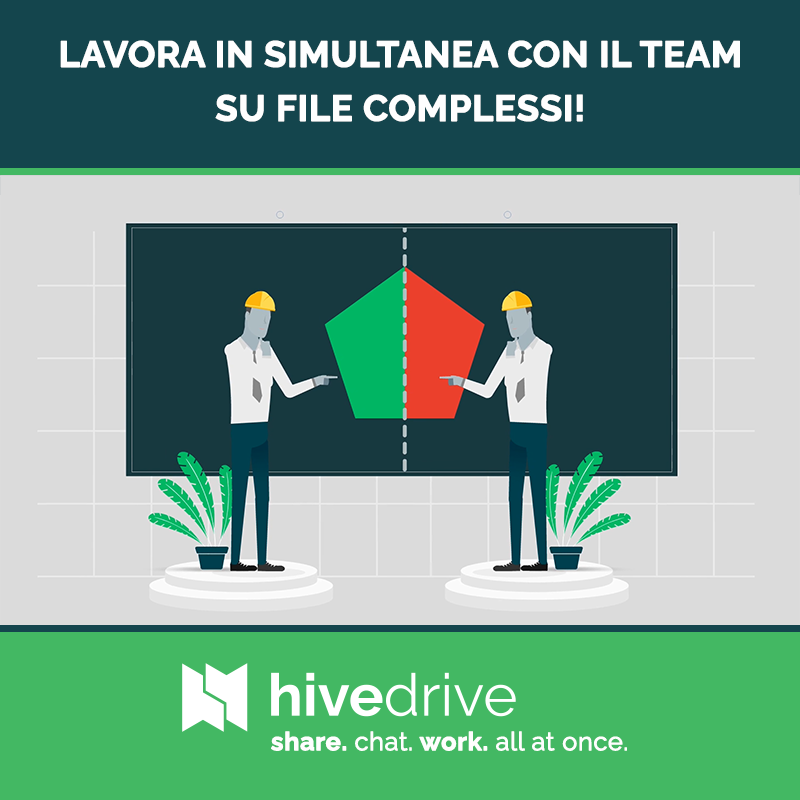 Hai mai provato a lavorare simultaneamente su file complessi? Lavora in simultanea su file complessi con #hivedrive! #openbim #cde #opencde #decentralization #web3 #dlt #privatenetwork #privatecloud #hybridcloud #datasharing