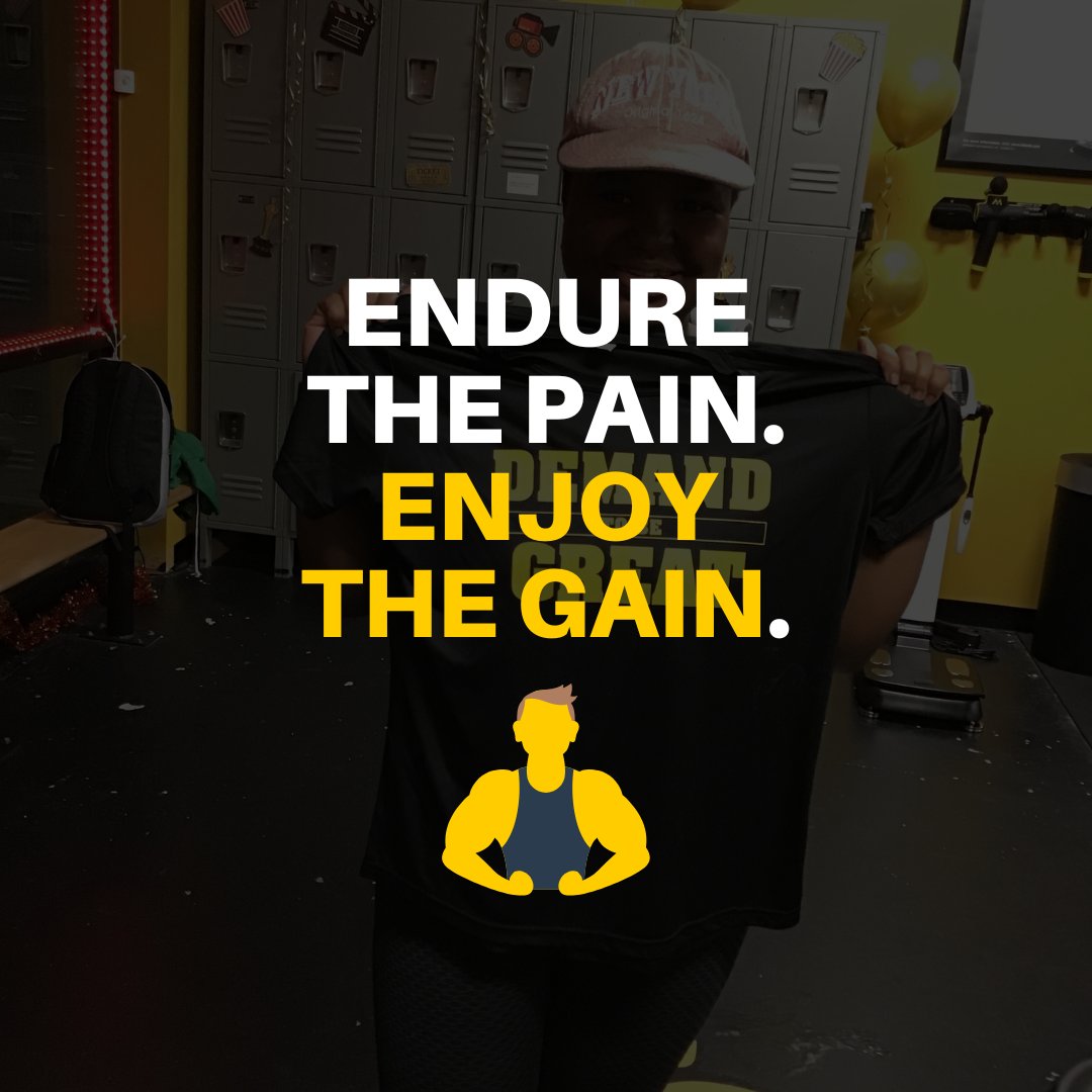 DemandGreatHF's tweet photo. Will it be easy? Nope. Worth it? Absolutely 💛

#demandgreathf #gym #workout #fitness #positive #motivational #quotes https://t.co/qpMh9cG4tn
