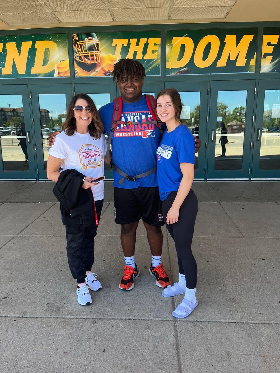 Best wishes ❤️Milan Colvin 👊🏼competing in New York this weekend for Team USA Wrestling 🇺🇸🙌🏻🙌🏻🙌🏻 matches will be live streamed on Flo. (The Journeyman world classic duals)