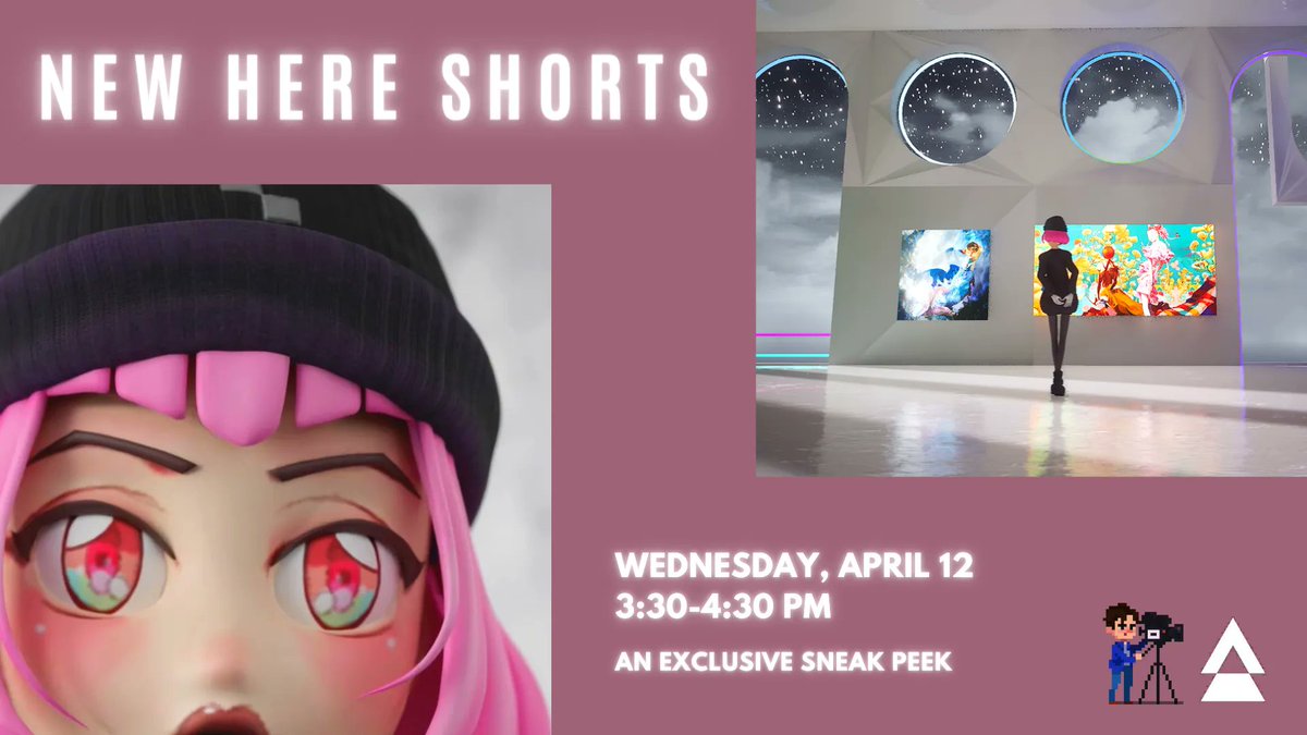 newherexyz's tweet photo. Hang out with us next week? 🫡🫰

There will be a series of panels and presentations hosted by @accelerateart featuring NEW HERE director @dan_sickles and cast member @clairesilver amongst others! https://t.co/7Uy88zuxy6