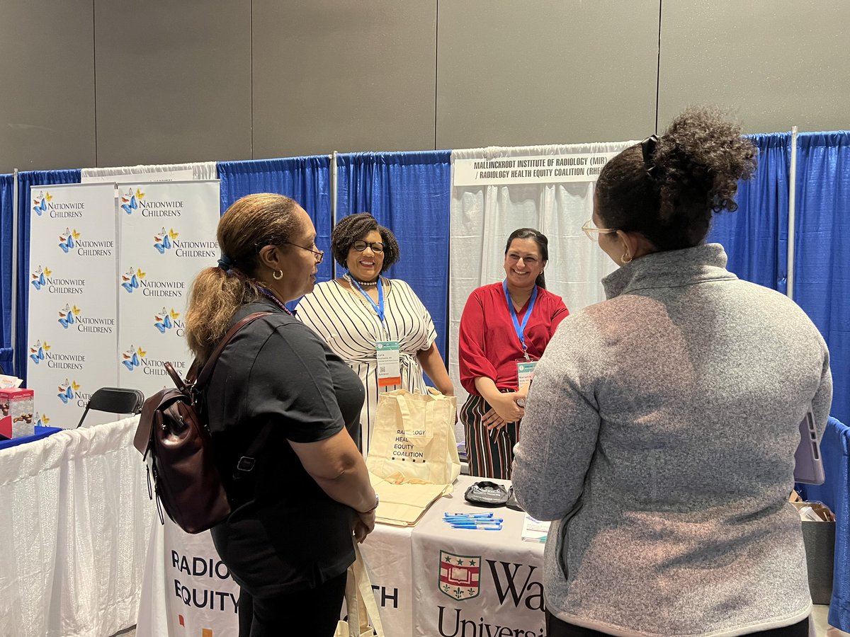 PamelaWoodardp's tweet image. A few @MIRimaging @RadHealthEqty pics from #AMEC2023 @SNMA day #1 with Dr. Mariam Malik and Carla Brathwaite. Former @MIRimaging resident @JW_Stephenson now an Associate Dean at @UWiscRadiology dropped by!
