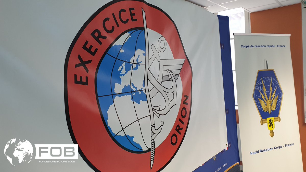 ForcesOperation's tweet image. Briefing pré-#ORION4 au @RRCFrance, chef d'orchestre d'une phase finale lancée le 19 avril

➡️ 12 000 combattants 🇨🇵 &amp;amp; alliés engagés durant 3 semaines sur une zone de 400×250 km, de Besançon à Amiens

➡️ Objectifs : contenir, arrêter &amp;amp; repousser le "4e corps d'armée mercurien"