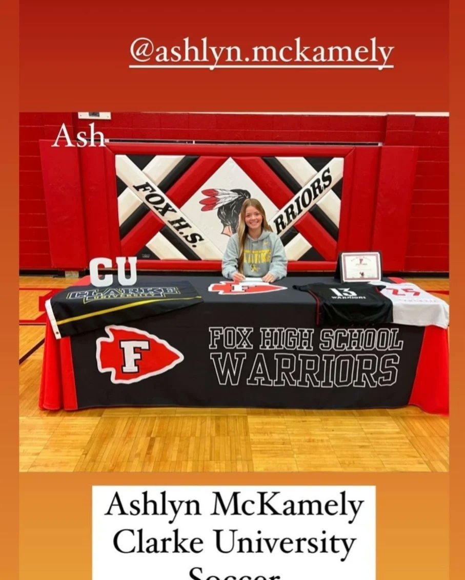 Official Signing Day at Fox Highschool!