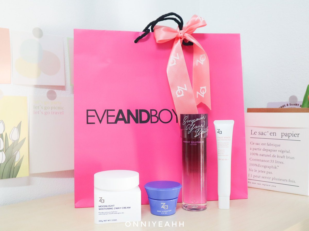 wch_reviews's tweet photo. การกลับมาครั้งใหม่ของ ZA ปรับสูตรใหม่ให้จึ้งกว่าเดิม✨ EVEANDBOY x ZA หลังจากที่เราลองใช้ทุกตัวแล้ว บอกเลยว่า ของมันต้องมี !!! (ต่อในเธรด) #ebZA #zacomesback https://t.co/m3ZECArL8E