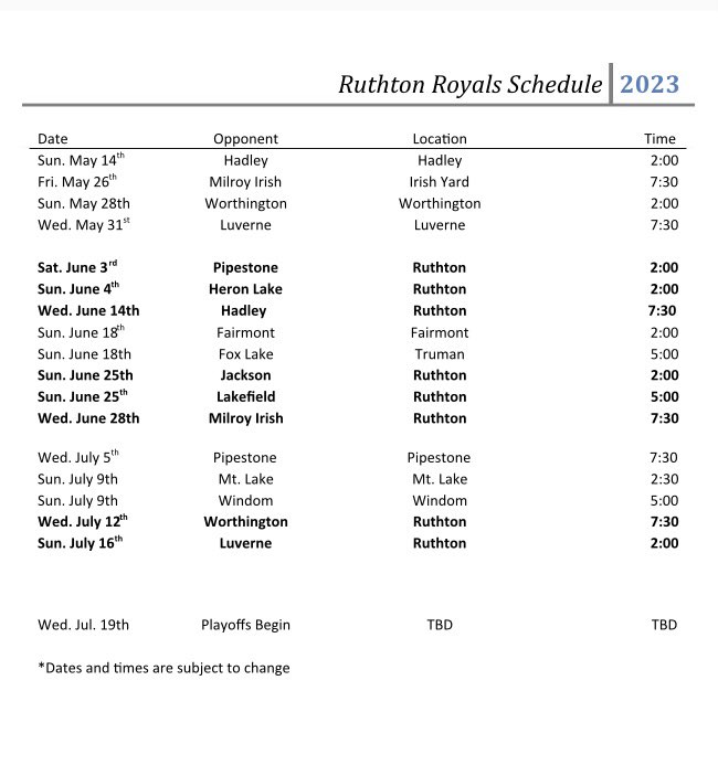 Ruthton Royals tweet media