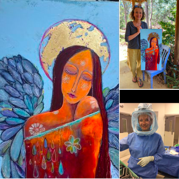 OPWalkLA's tweet photo. Introducing "Hope" an original work by OpWalk volunteer and artist Marion Graeber.  

Marion created this painting for our Angel Luncheon on April 26th. Find out more about Marion's experience with OPWalk,  her art, and how this piece could be yours⬇️
https://t.co/RLW6q3tDPA https://t.co/ffF1trDCVx