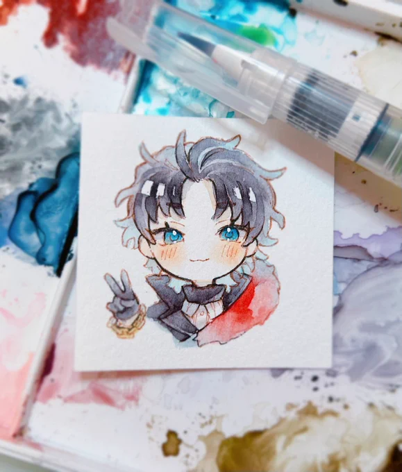 頭痛にうなされながら一発描きした子たち 