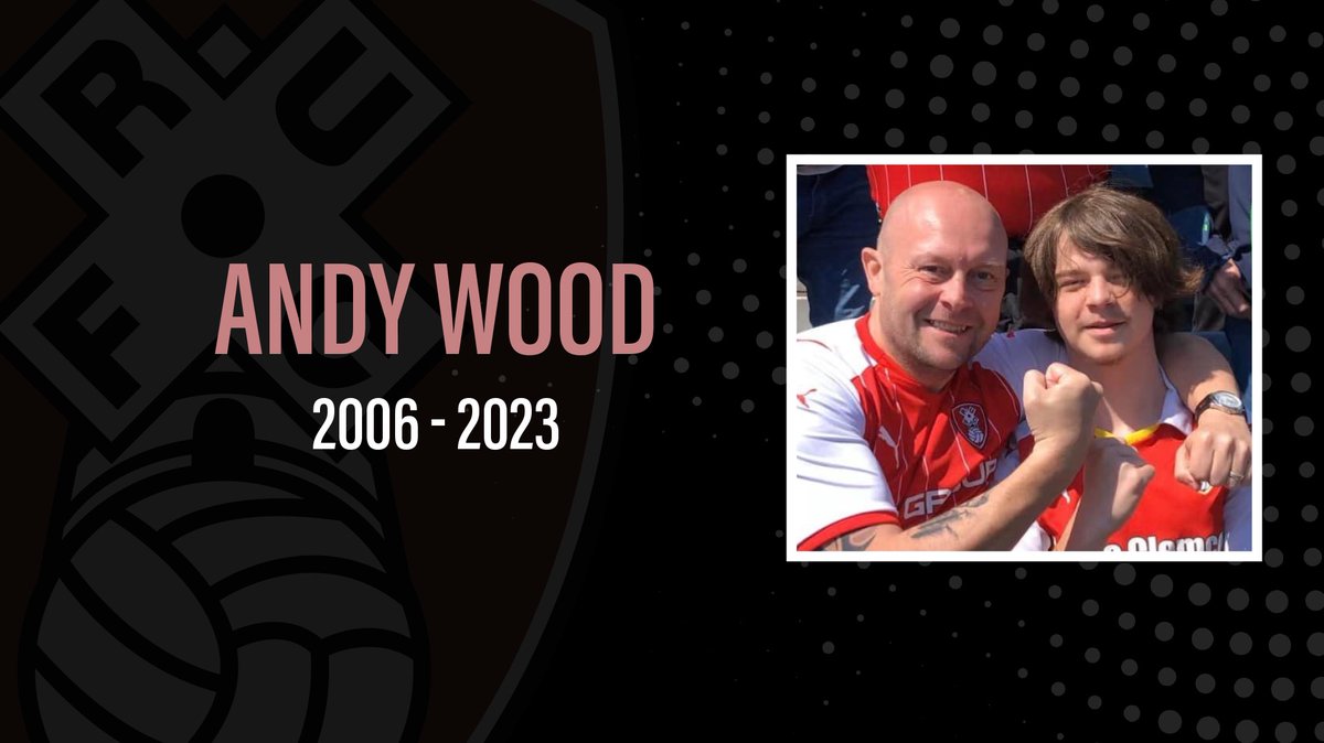 👏 | For Andy. 

#rufc | #ForeverTogetherForeverProud