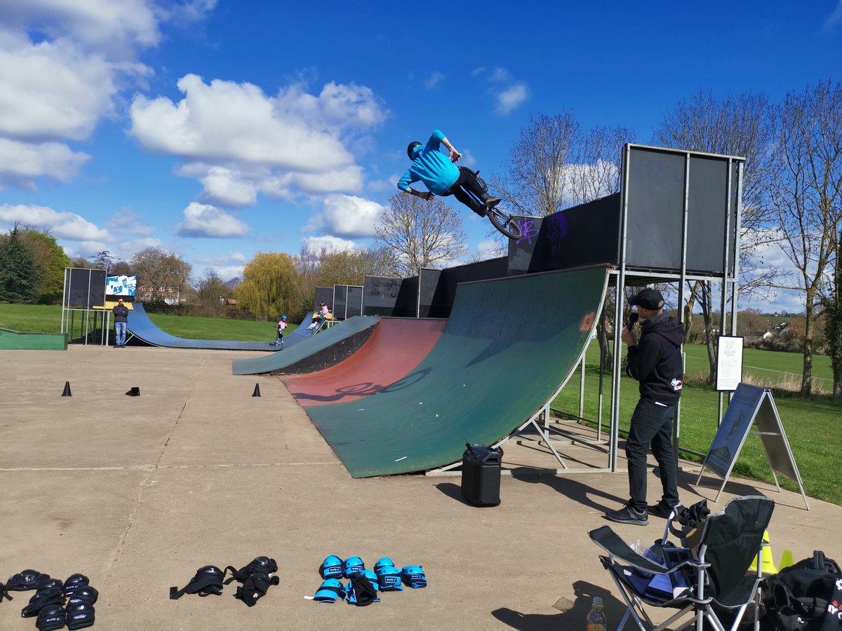 BMX demo at Skate Jam, Great Dunmow skatepark