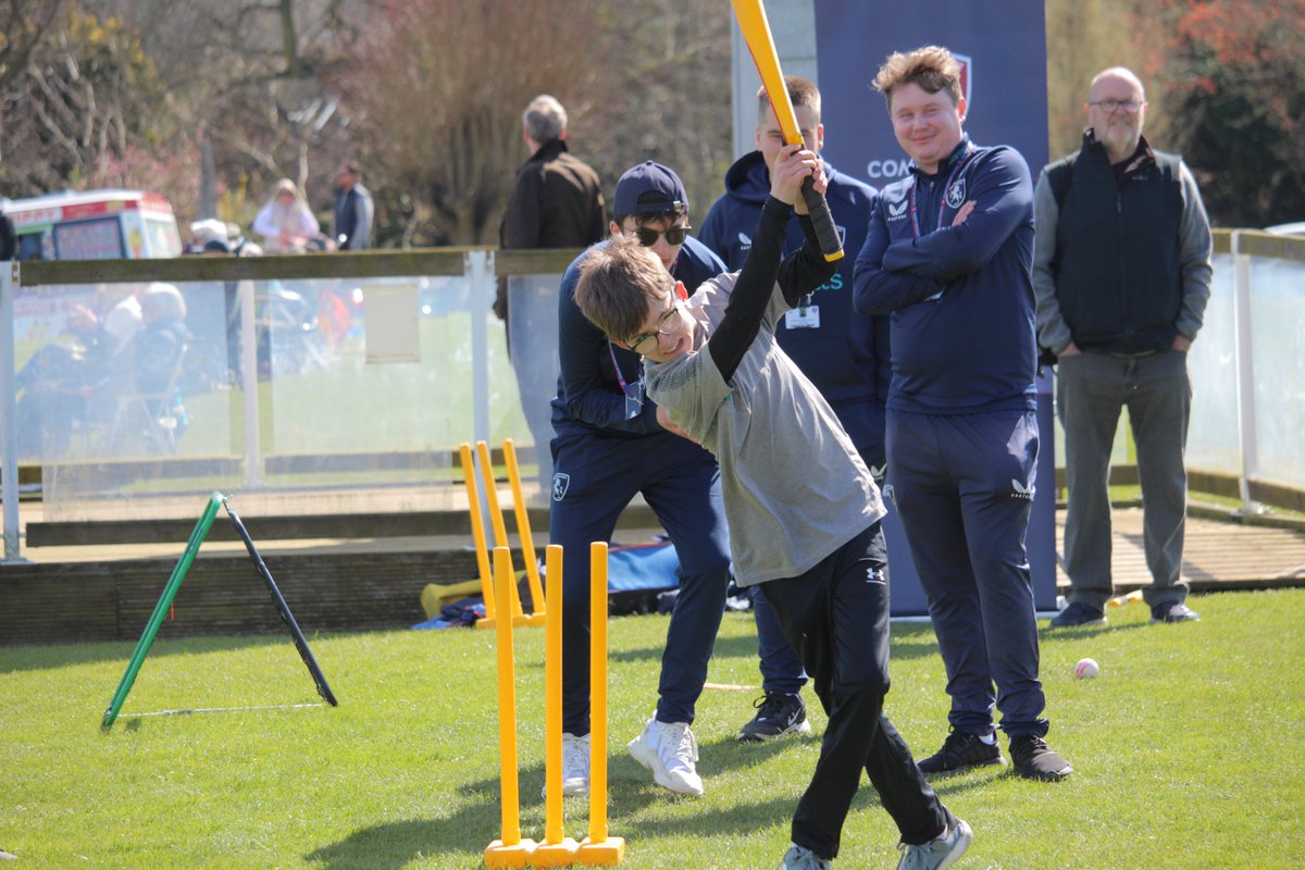 Budding future Kent cricketers are being put through their paces by <a href="/KentCricketDev/">Kent Cricket Community Team</a> 🏏

🎟️ Tickets are available at the gate all day from just £1
