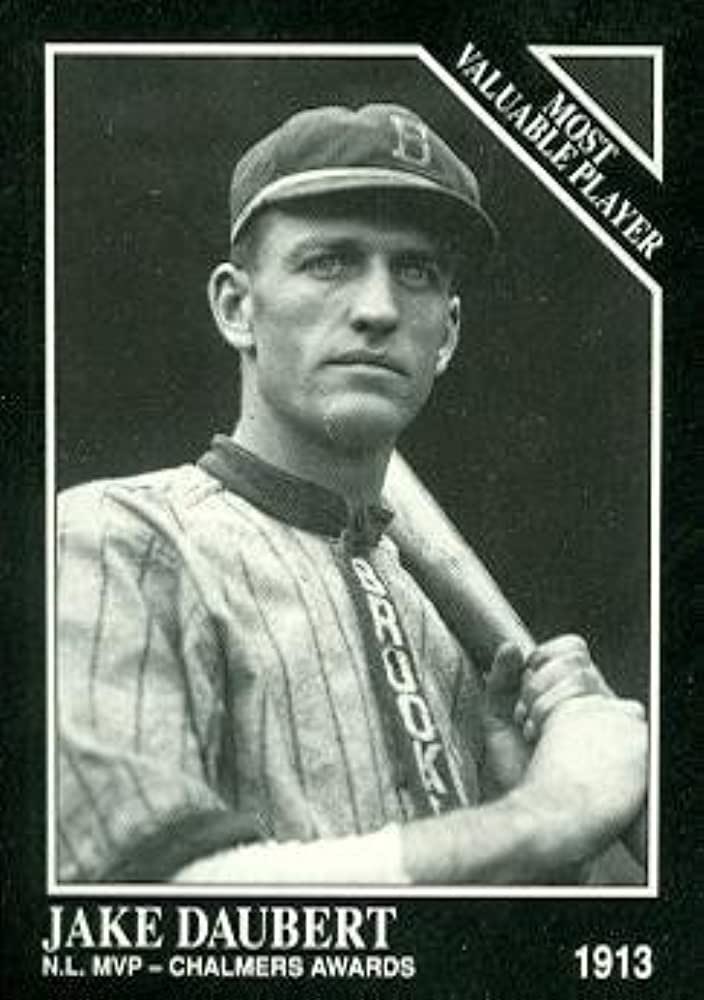 sensiblejon's tweet photo. BTD 1884 Jacob Ellsworth “Jake” Daubert. Brooklyn #Superbas #Dodgers #Robins #Reds WS Champ. MVP. 2X Batting Champ. Brooklyn Dodgers HOF. Reds HOF. @RedsMuseum https://t.co/QHocq4nf6G