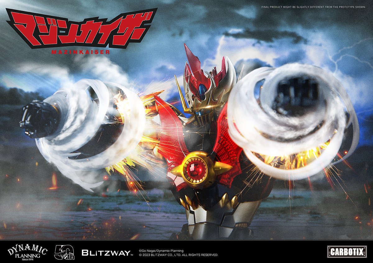 PassionXFun's tweet photo. Immagini ufficiali, dettagli e preordini del #Carbotix del Mazinkaiser della #Blitzway e #5ProStudio!
@blitzway_jp @5_prostudio #Mazinkaiser #GoNagai #DynamicPlanning #mecha #robot #figure #anime #ボスボロット #マジンガーZ #合金 #マジンカイザー
https://t.co/aoagl9Nccc https://t.co/NbtHbiqKW3