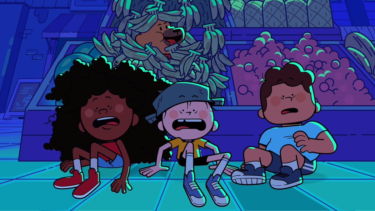 DogzillaStudio's tweet photo. Finalmente, todos os 26 episódios da primeira temporada da série O Menino Maluquinho estão disponíveis na @netflix ! E a Dogzilla tem muito orgulho de ter sido responsável por toda a direção de arte e arte da série! Timáço esse!  Aqui uma amostra do que fizemos. https://t.co/s0D6cKFaRP