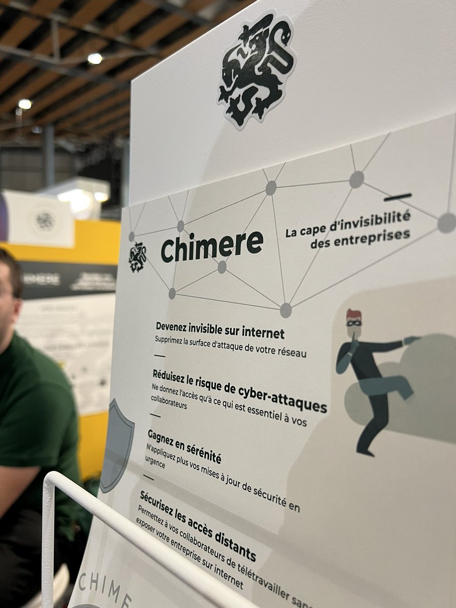 ChimereFR's tweet image. Retour sur l’événement du @FIC_eu #FIC2023 5-6-7 avril 2023
✅ Démos
✅ Pitchs
✅ Échanges et prises de rdv

Rencontrez-vous ! 
#cybersecurite #remote_access #darknet

@thalesgroup @KedgeEntrep @AMFrenchTech @OVHcloud @OVHcloud_FR @Pole_SCS