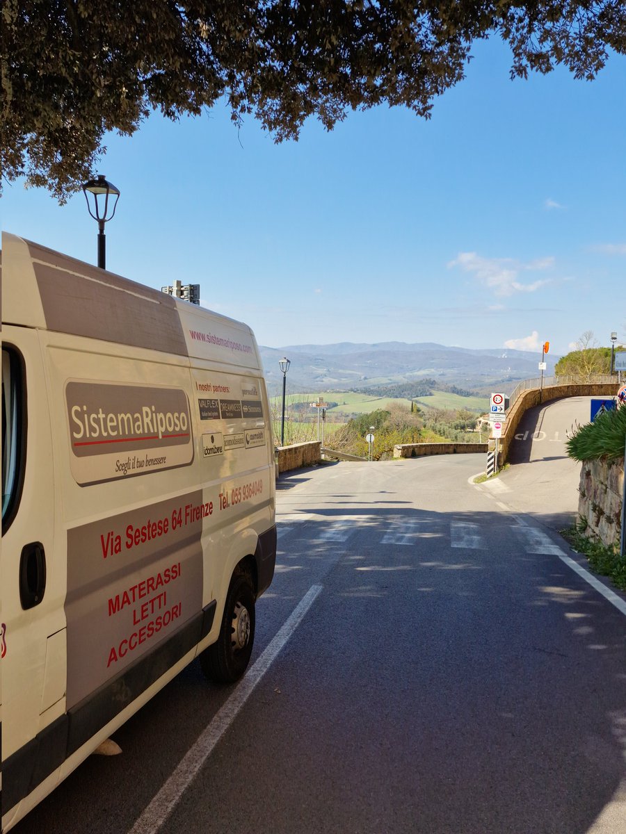 🚛CONSEGNAMO OVUNQUE 
Questa mattina eravamo a #Radicondoli,nelle bellissime #collinesenesi 
Oggi pomeriggio saremo a #santacrocesullarno

📍#SISTEMARIPOSO 
A #Firenze,vicino a #SestoFiorentino

#consegne #siena #Toscana #campagnatoscana #toscanadascoprire #toscanatour #tuscany