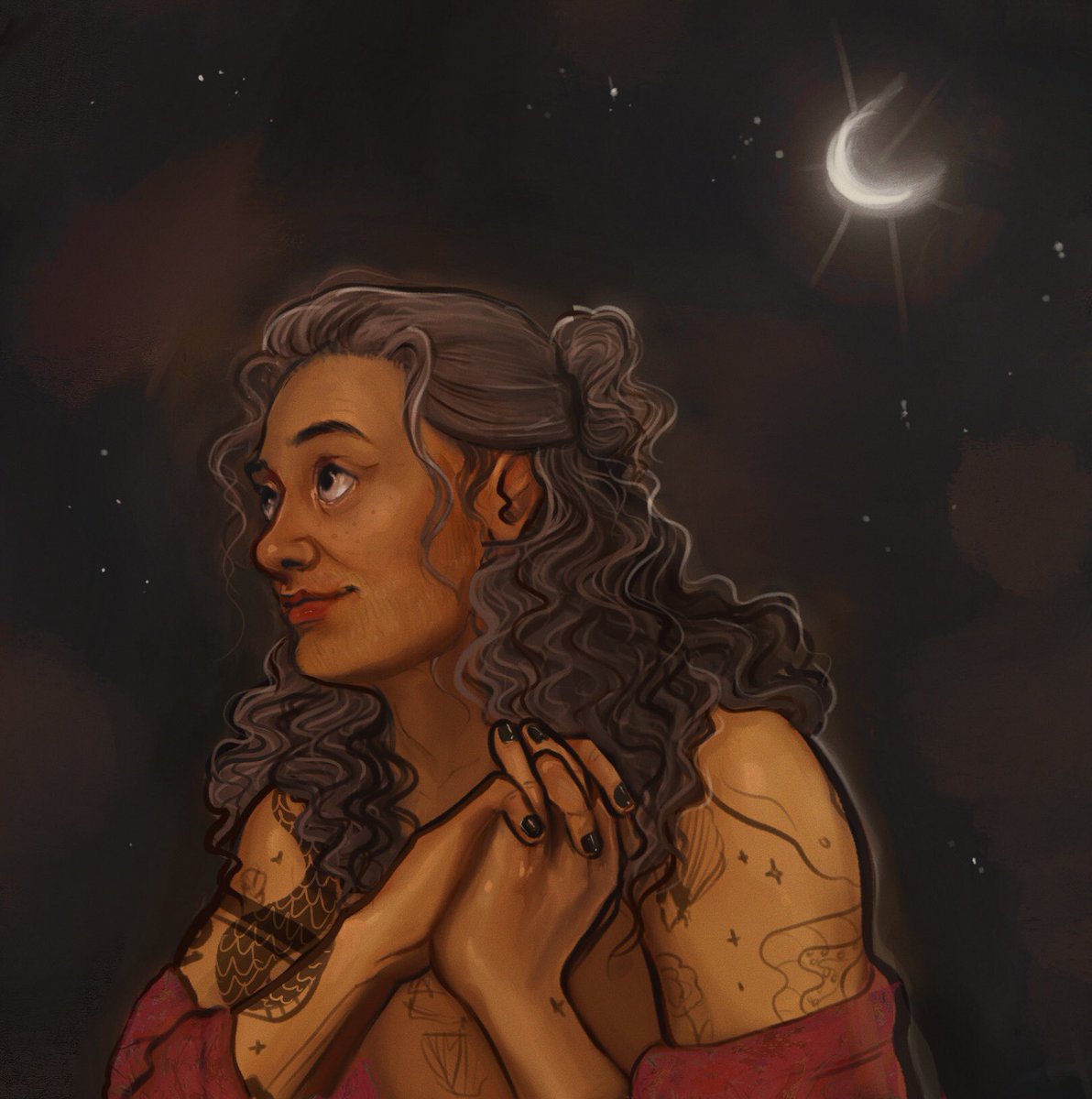 viccsart's tweet image. he’s my everything #ofmd #illustration