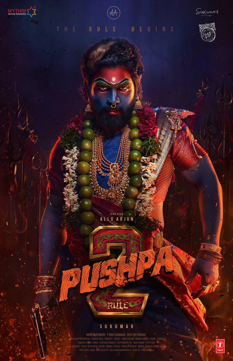 #Pushpa2TheRule Begins!!!