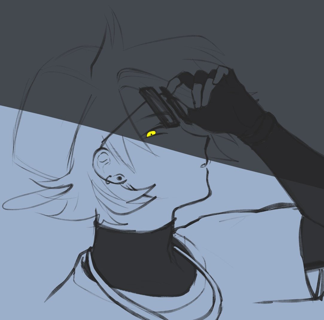 Qaara_06's tweet image. Old doodle of B3 BF,,, :33
#fridaynightfunkin 
#B3FNF