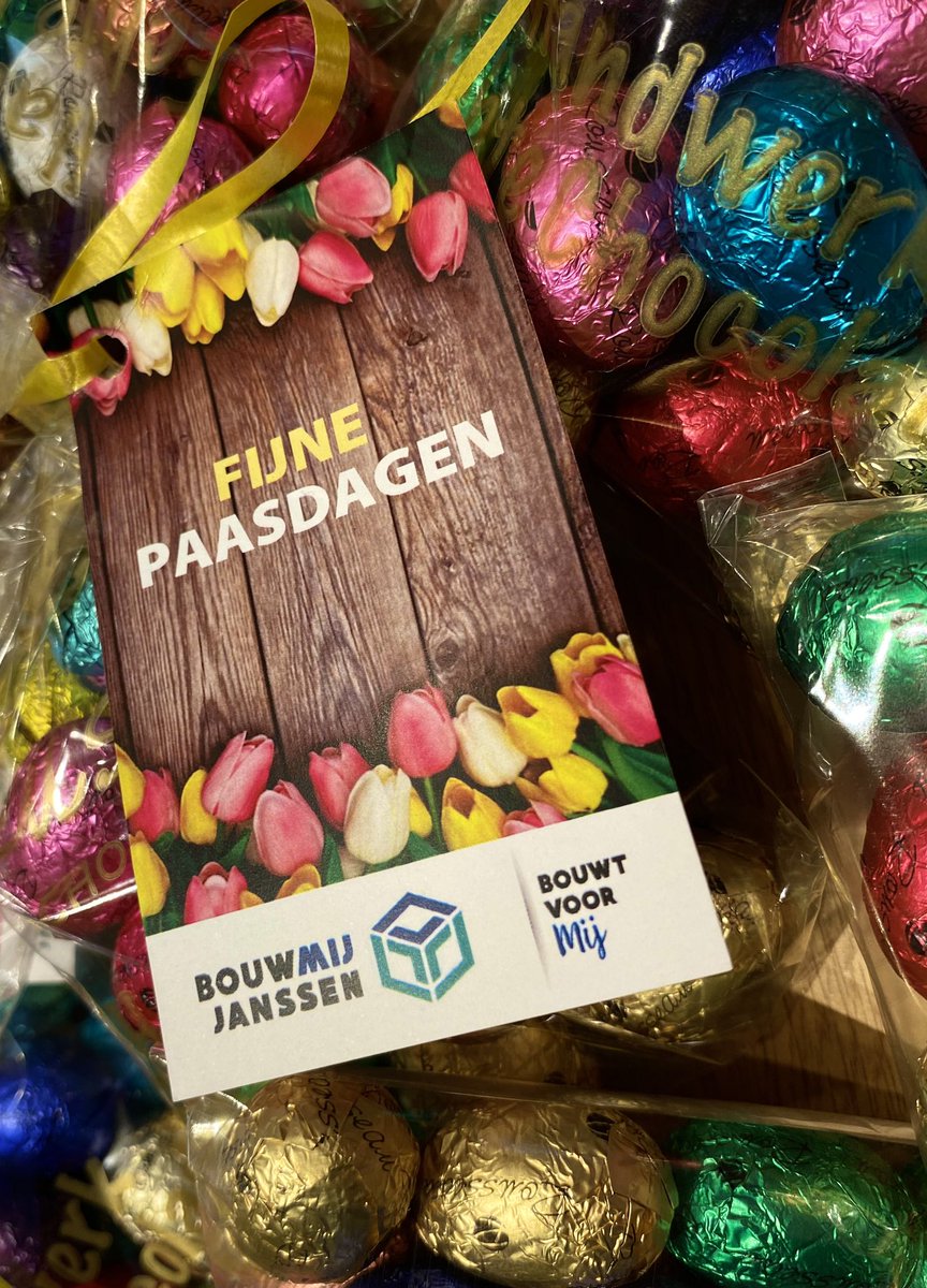 PASEN 🐣| Wij gaan even genieten van een lang paasweekend. Daarom zijn wij aanstaande maandag gesloten. Dinsdag 11 april zijn we er weer. Wij wensen iedereen vrolijke paasdagen!

#Bouwmijjanssen #Pasen #Lentekriebels #Paasweekend