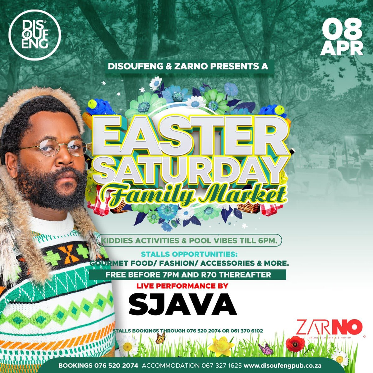 Thelumusa_Nkosi's tweet photo. Make sure you do pull up at @DISOUFENG_PUB tomorrow for an expiricence of a lifetime
Book your tables now 🔗 076 520 2074 or 061 370 6102
#DisoufengFamilyMarket
#DisoufengEasterWeekend https://t.co/Ky9AzCWkbQ