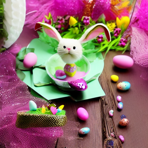 Christ_Eve's tweet photo. #Pâques #Easter #Oeufs #Lapins
#Images #IntelligenceArtificielle 
#EasterEggs #EasterBunnies https://t.co/jzRw5vb6PN
