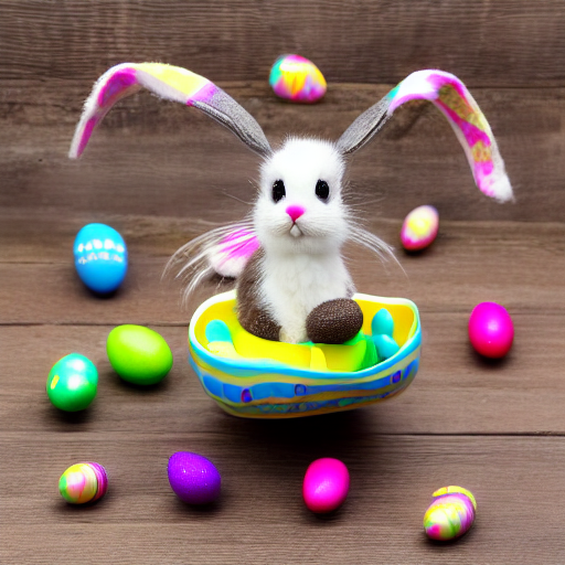 Christ_Eve's tweet photo. #Pâques #Easter #Oeufs #Lapins
#Images #IntelligenceArtificielle 
#EasterEggs #EasterBunnies https://t.co/jzRw5vb6PN