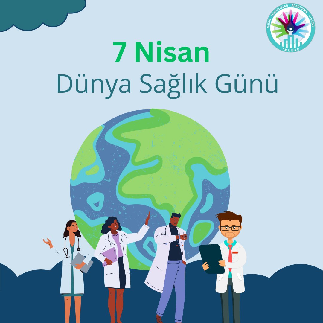 imunadir1's tweet photo. 7 Nisan Dünya Sağlık Günü Kutlu Olsun! https://t.co/M1WG8XdXyZ