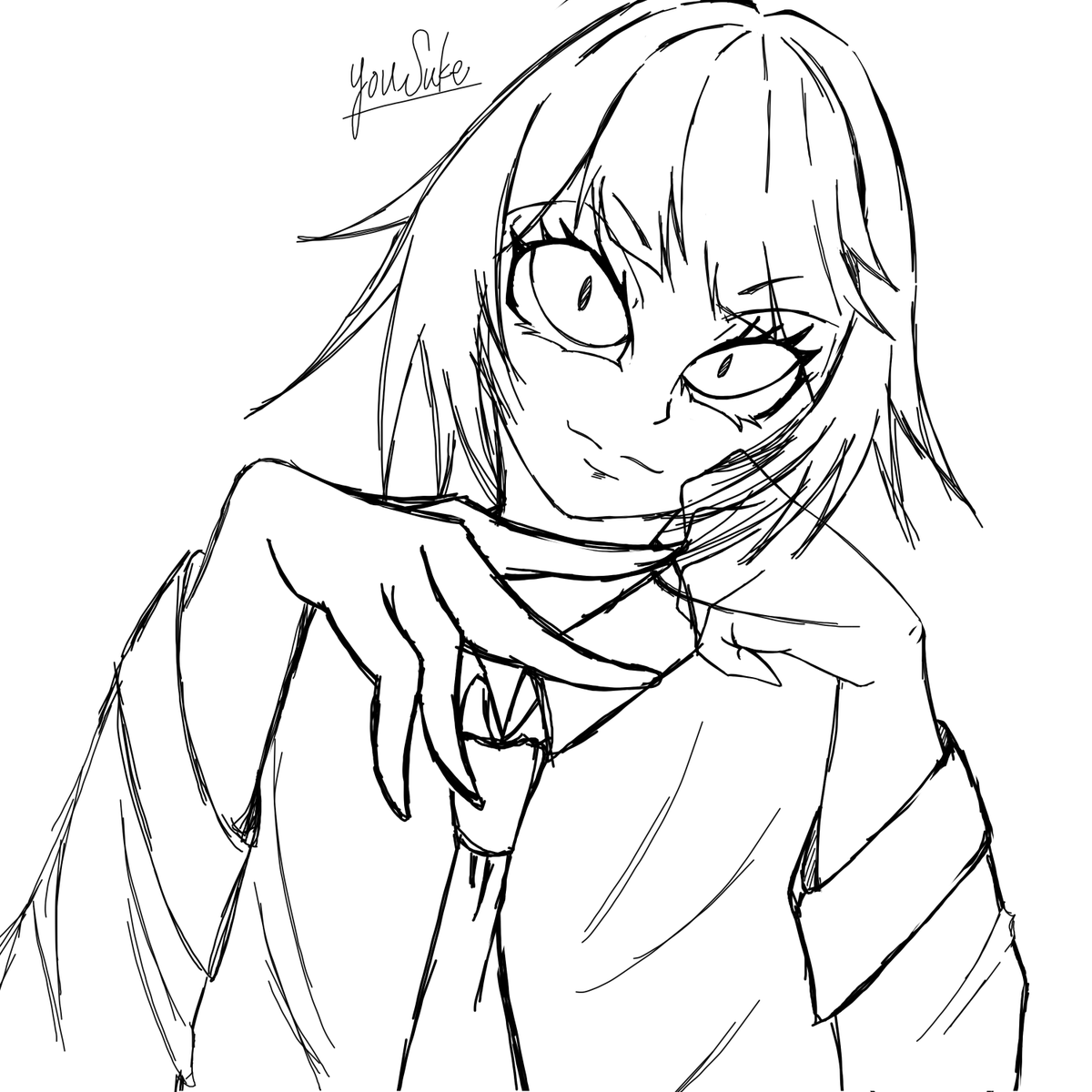 _YouSuke_illust's tweet photo. パソコンのタッチペンの電池がなくなってしばらくお絵描きできなかった…笑
めっちゃ久しぶりに投稿します笑

今回はちょっとかっこいい感じに挑戦しました！
まだ下書きなのでこれから色塗りしてもっとかっこよくしたい！！

#イラスト
#イラスト好きな人と繋がりたい https://t.co/mlPGb2X6dB