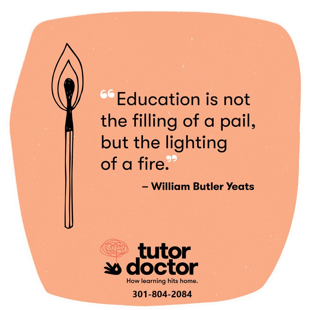 William Butler Yeats is one of the greatest poets of the 20th century. He was an Irish poet, dramatist, and prose writer
Contact Tutor Doctor @ 301-804-2084
tutordoctor.com/clarksburg-fre…
#Clarksburg, Maryland, #Germantown, Maryland, #Boyds, Maryland