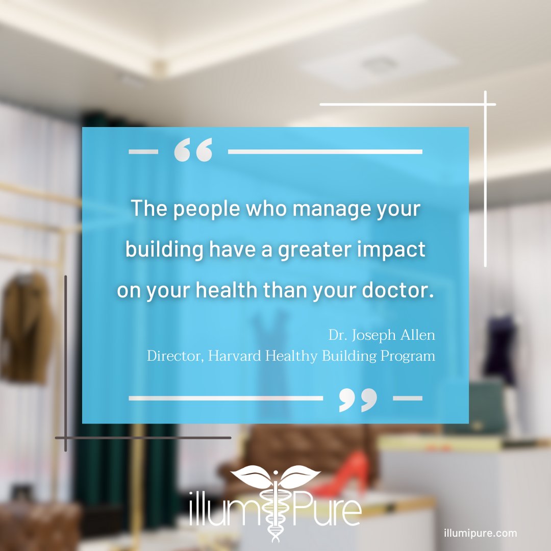 For this #worldhealthday, we invite you to consider the person who probably has the most control over your health, your building manager.

#healthybuildings #iaq #officeimprovement #airquality
