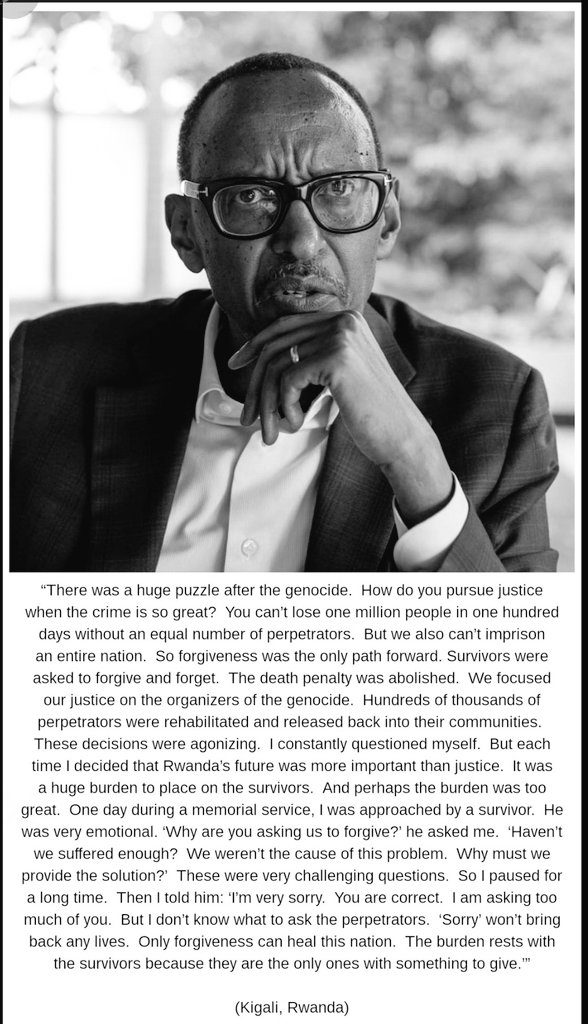 jcimfura's tweet photo. "The burden rests on the survivors because they are the only ones with something to give" #Kwibuka29 https://t.co/Dm21r64cPj