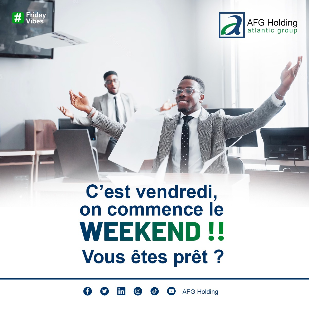 #afgway
#FridaySmile

Pas de pression, c’est le week-end😎😎