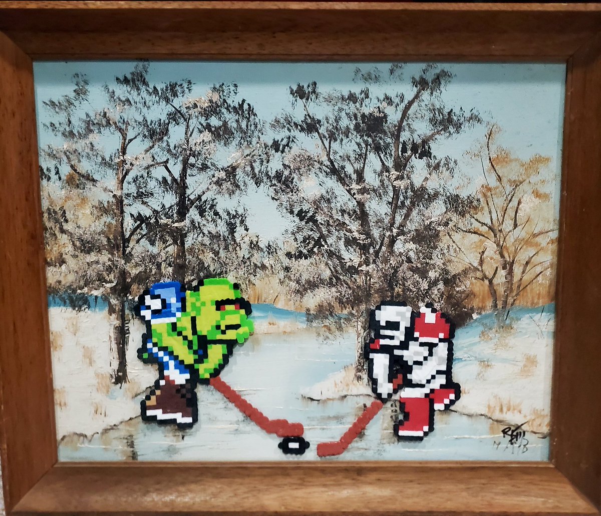 jittery_pixels's tweet photo. "Check Please!" 
#artshare #art #artwork #sega #segagenesis #videotapes #videogaming #hockey  #artistsoninstagram  #pixelart #pixelartist #pixels 
#mutantleague 
https://t.co/mfgSqDulzI https://t.co/PkMzwWlGBY