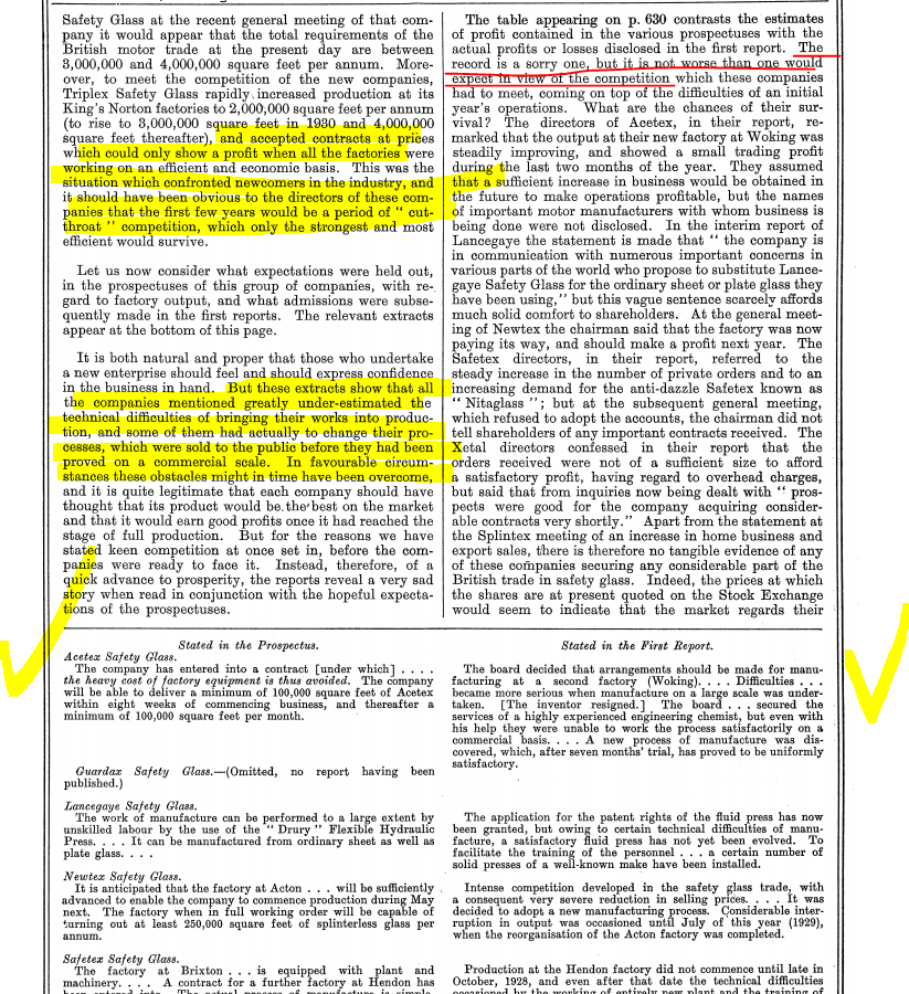 Robert46989257's tweet photo. thats "journalism". holding the chamaths of 1929 accountable. Stock exchange magazine. Beautiful.
making a comparison of the promises laid out in the IPO 1928 and what happened 1Y later when 1st report was out. $TSLA #GetChamathed #BoomFinance #RealJournalism https://t.co/7nvABgkEP7