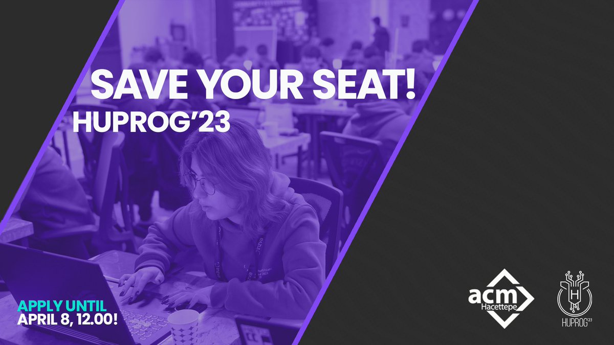 algoleague's tweet image. Apply Until Tomorrow!

Applications for HUPROG’23 will be closed on April 8 at 12:00 noon. Hurry up  🏃‍♂️

To learn more about HUPROG and why you should join, check out the link: huprog.acmhacettepe.com 

#algoleague #huprog #competewithme