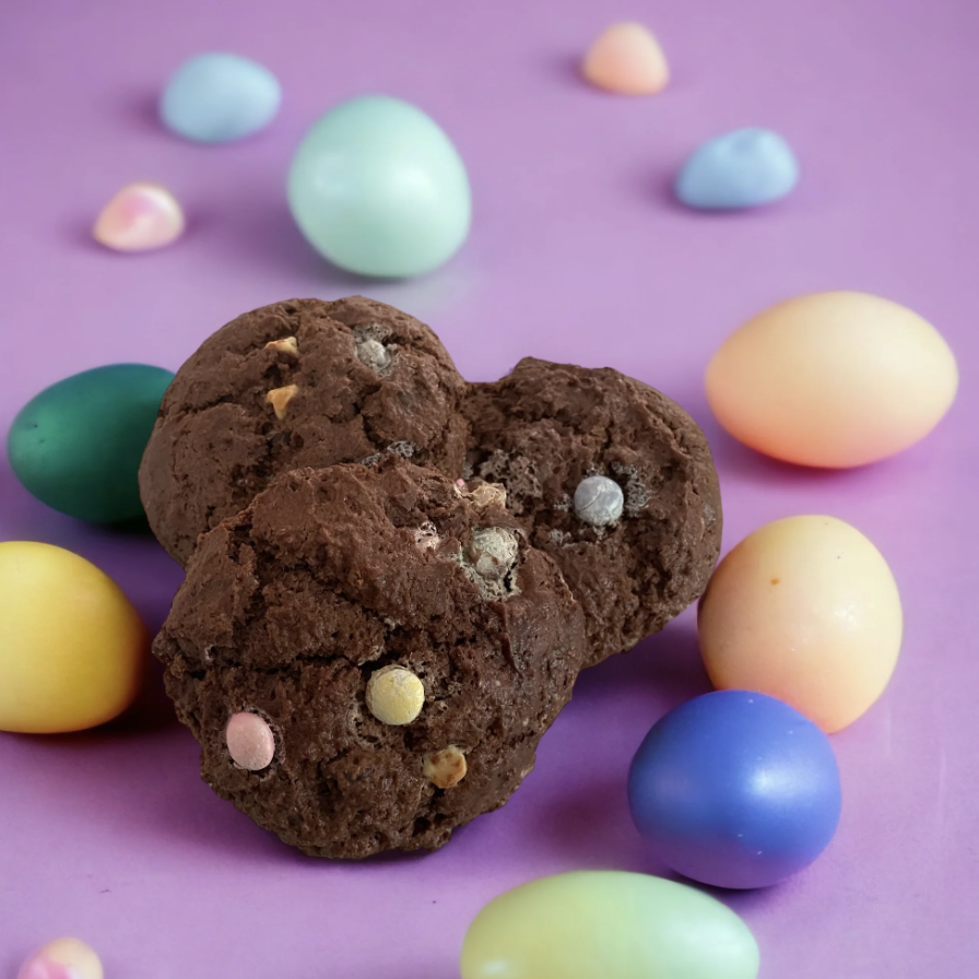 🎉 Introducing our newest creation - the M&amp;M Scone! 🍫🤤 This scone was made for our little niece who loved our chocolate scone, but wanted it to be a little extra. So, we decided to take our classic chocolate scone dough and add a little more pizzazz to it 🌟