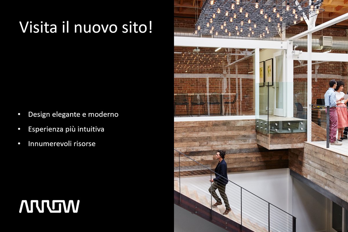 Abbiamo trasformato il nostro sito e non vediamo l’ora di condividere tutte le novità con te! 👩‍💻 
Entra e vivi questa nuova esperienza adesso 👉 arw.li/6018OyphA
#innovazione #digitalinnovation #ArrowDigital #FiveYearsOut