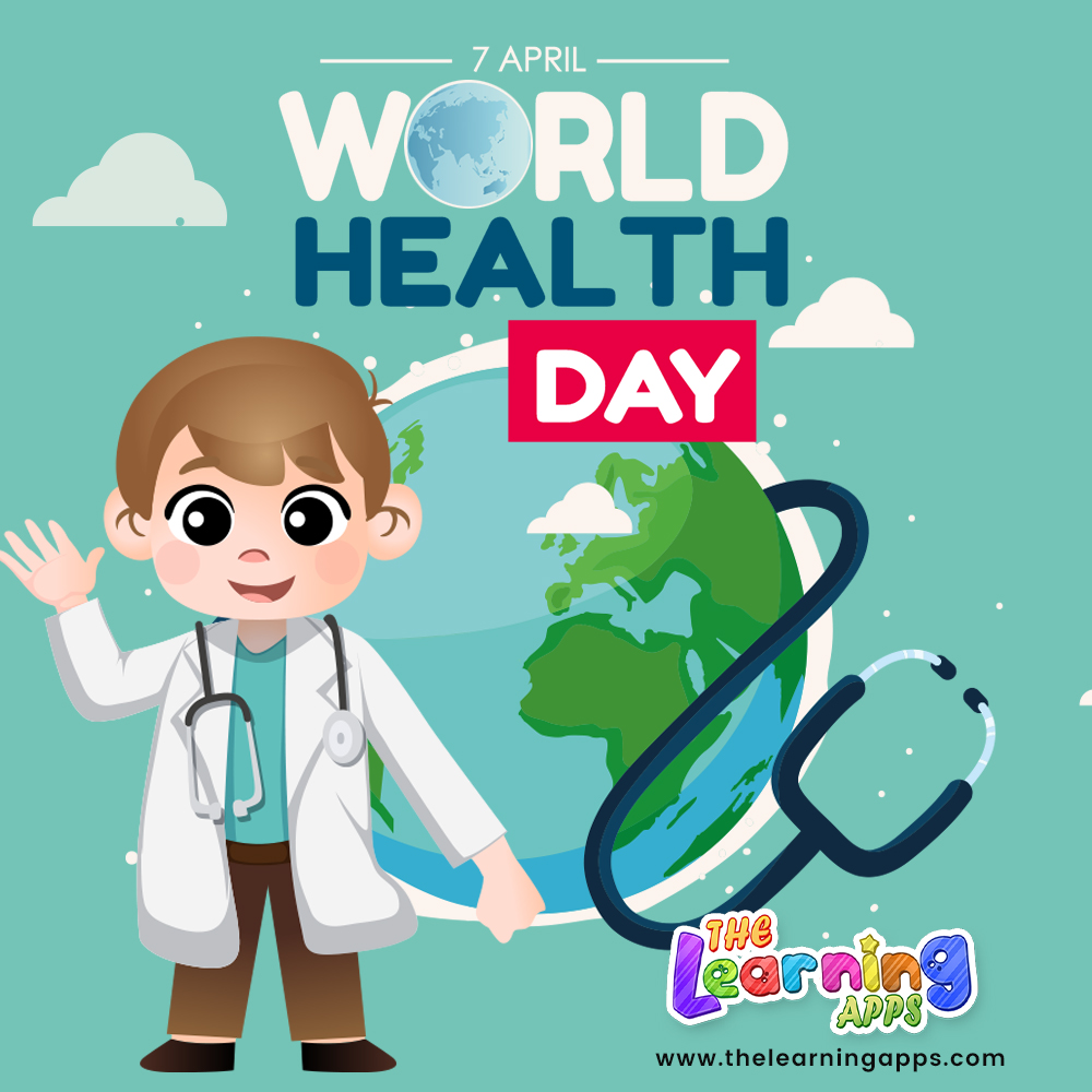 Happy World Health Day, kids! 🌍💪
 
Together, we can build a brighter, healthier future for all! 🏃‍♀️🥦 

Check out these amazing healthy and unhealthy food worksheets for kids buff.ly/3GnvE5H.

#WorldHealthDay #HealthyKids #TheLearningApps #TLA #KidsApps