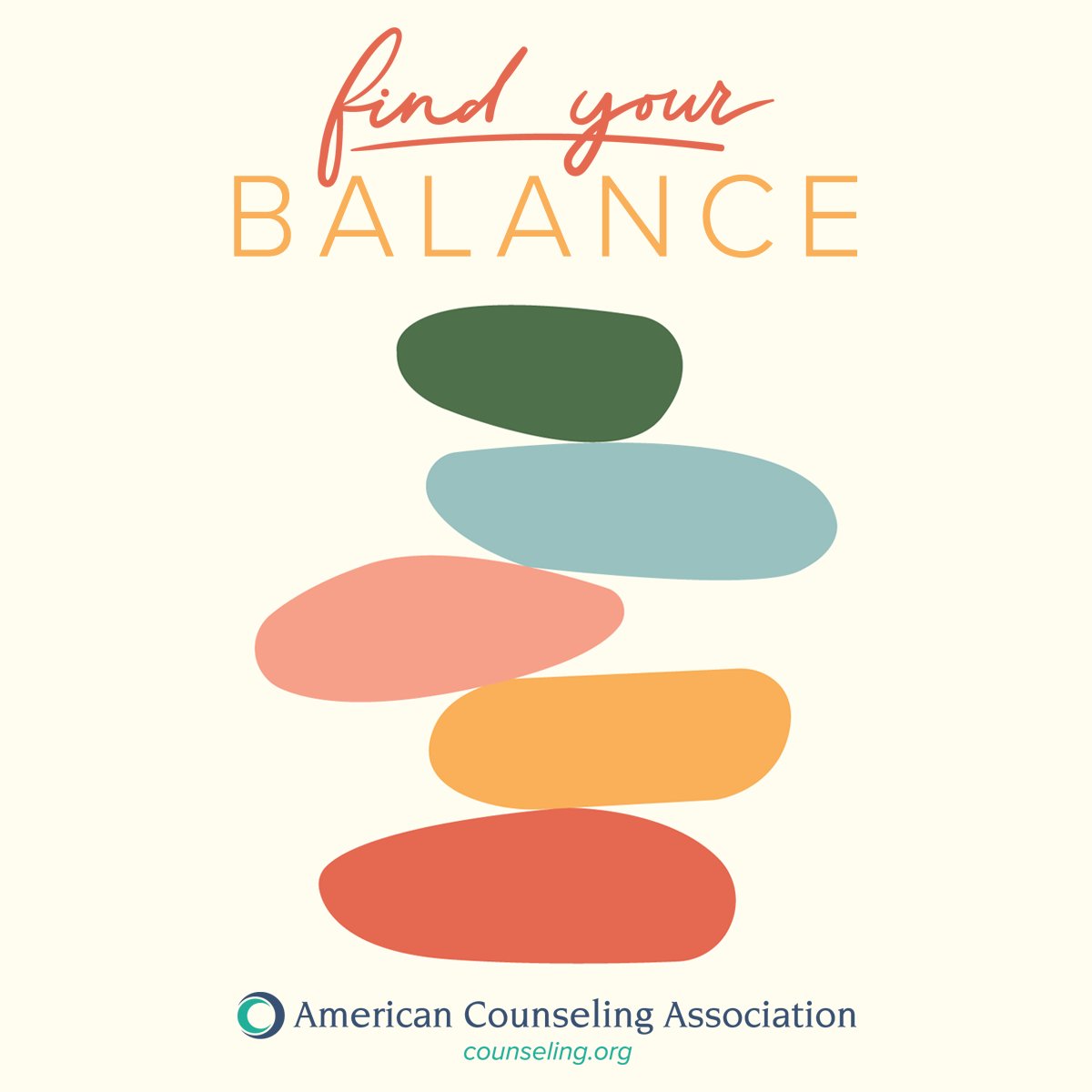 ACACounselors's tweet photo. Here’s a great reminder we all can use to start our weekend off right! #FridayFeeling #CounselorsHelp https://t.co/dohaf9Y2aV
