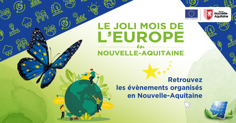 Découvrez l'#Europe grâce au #JMEurope. Au programme : animations, concours, danses, gastronomie,  village européen...

Plus de 150 évènements en <a href="/NvelleAquitaine/">Nouvelle-Aquitaine</a>  bit.ly/3Ug3yyJ